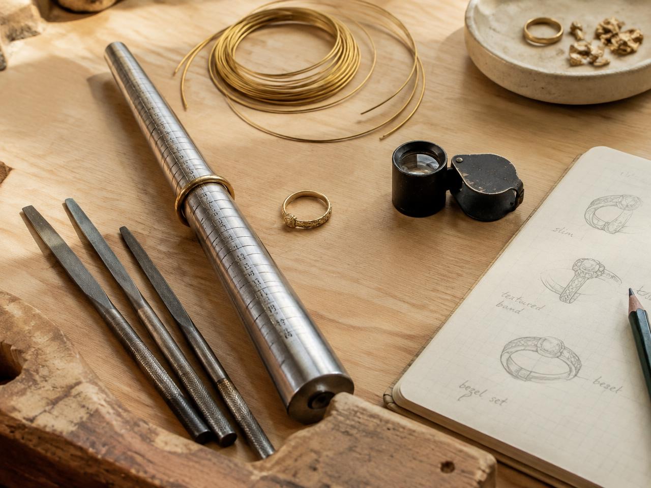 Workbench tools and ring sketches
